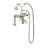 71'' x 30.5'' Soaking Cast Iron Bathtub with Faucet-14692820