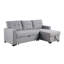 Canapé modulaire rembourré à 3 places en lin avec rangement pour méridienne, convertible en lit simple, coussins de dossier amovibles pour un siège confortable, méridienne de rangement, convertible, canapé-lit-1740548988