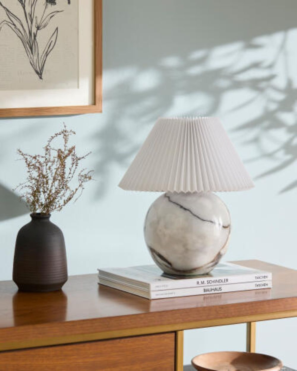 Manning Genuine Marble Table Lamp