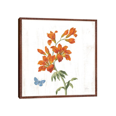 Barn Flowers VII SQ by Sue Schlabach - Print on Canvas
