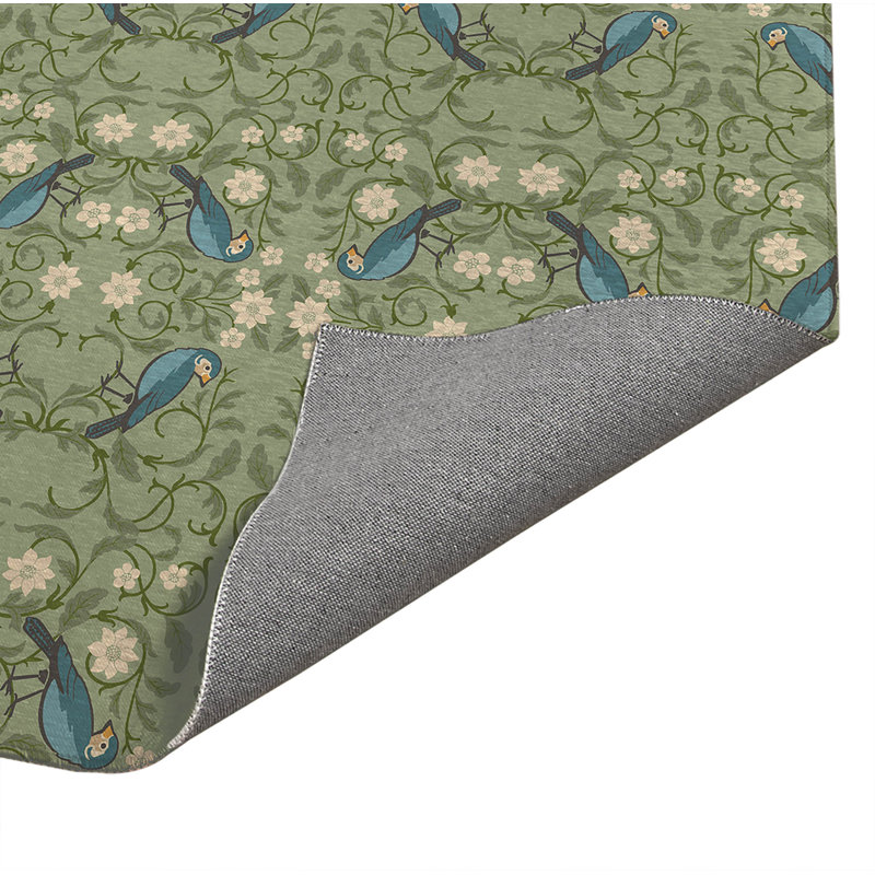 Tweetie Soft Step Outdoor Area Rug, Sage, Rectangle 3' x 2'