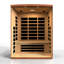 Sauna à infrarouge FAR à 3 personnes compatible avec Bluetooth et télécommande avec télécommande