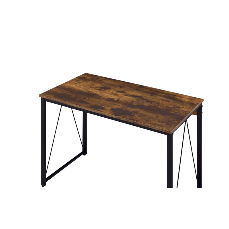 Bureau d'écriture Fey, H 28 po x l 47 po x P 18 po, Brun