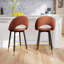 Tabouret de comptoir pivotant 25 po Rumery-1219289399