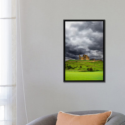 Rock of Cashel (St. Patrick's Rock), Cashel, County Tipperary, Munster Province, République d'Irlande par Dennis Flaherty - reproduction d'art sur toile tendue