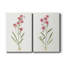 Delicate Pink I - ensemble d'art textuel sur toile tendue 2 pièces-1813442179
