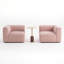  Chaises d'appoint rembourrées Blush