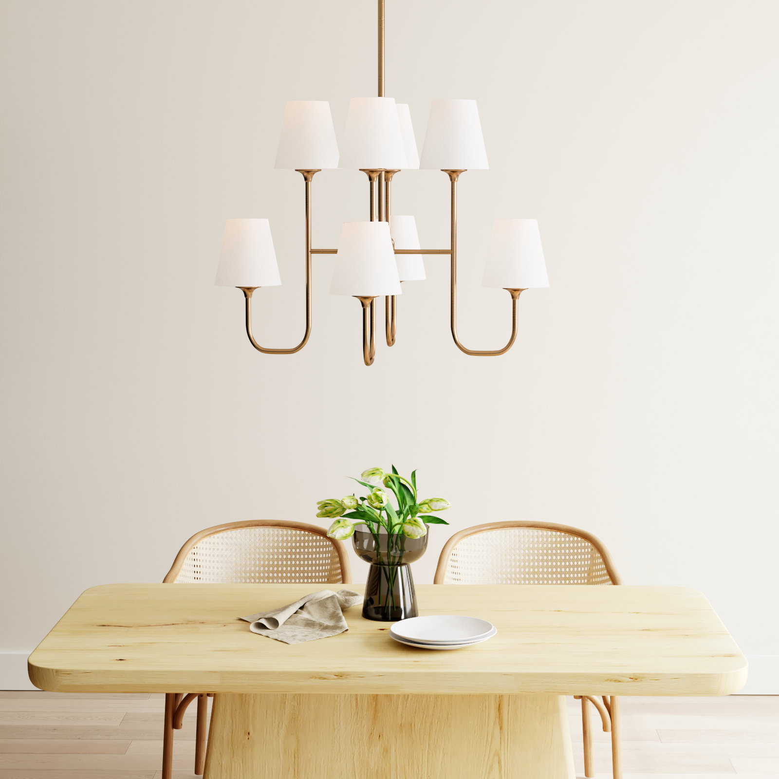 Lane 8-Light Chandelier, Vibrant Gold