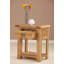 49.5cm W Solid Wood Bedside Table