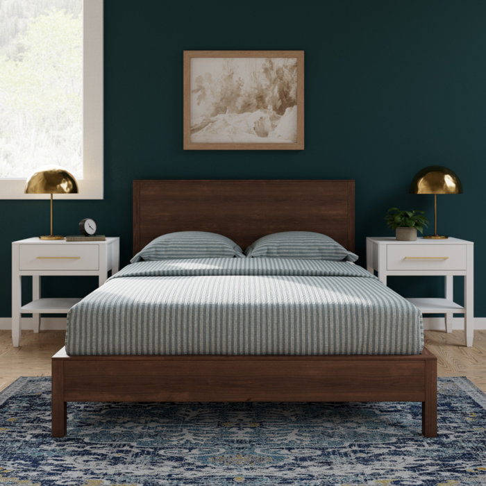 Joss & Main Cascade Solid Wood Bed | Wayfair