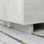 Bureau avec tiroir classeur, finition blanche