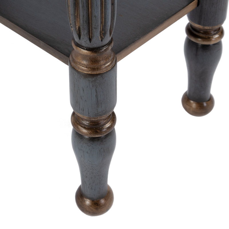 Whitney Console Table, Blue