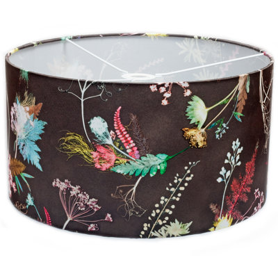 Bret 24cm H Fabric Drum Pendant Shade ( Screw On )