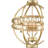 Wadley 3 - Light Gold Sphere Pendant