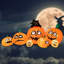 Citrouille d'Halloween gonflable