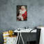 «Classic Santa» par Ashley Bradley, art mural sur toile