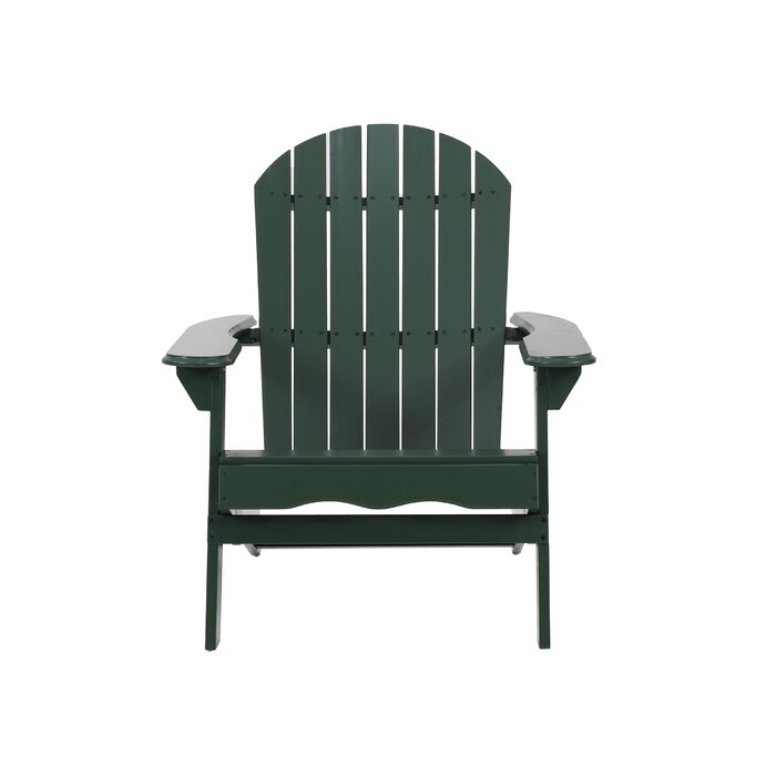 Beachcrest Home Woking Solid Wood Folding Adirondack Chair & Reviews ...