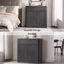 Buffet de rangement de 34,6 po de largeur avec tiroir et armoire à hauteur réglable Cesiro-123415711-115694079
