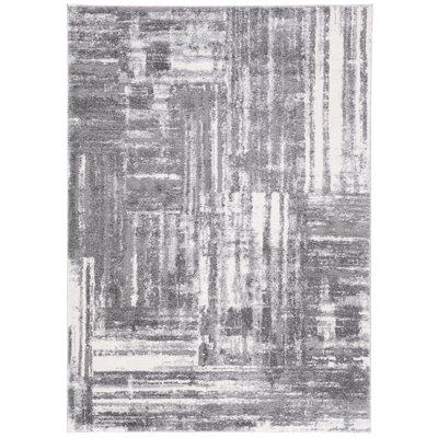 Darbyville Shag Performance Abstract Rug