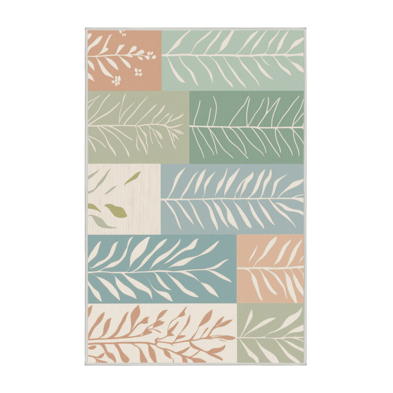 Tapis Golden Harvest, Rectangulaire 8 pi x 12 pi