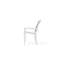 Bazza Sling Aluminum Frame Dining Height Stacking Café Chair with Marine Grade Polymer Arm Accent-8400861-8400860