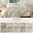 Bedsure Linen Duvet Cover Queen Size - Soft Double Brushed Bedding Set for Kids & Adults（Set of 3）-109724496-109724469