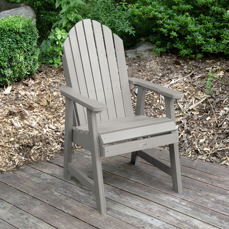 Chaise Adirondack Anette, Gris foncé
