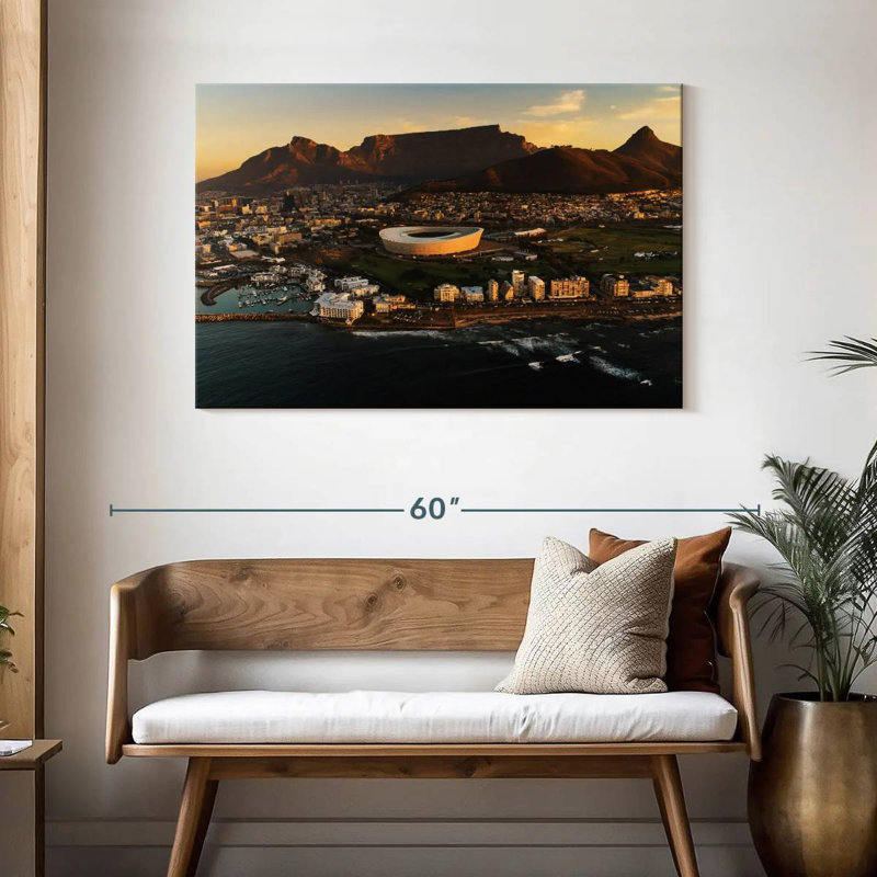 Nicci, Cape Town, paysage urbain, H 30 po x l 45 po