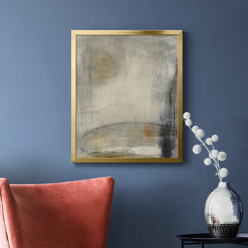 Toile encadrée de qualité supérieure - prête à être accrochée, Or, H 20 po x l 16 po