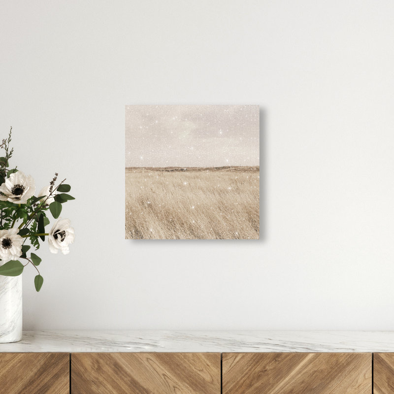 Golden Nature Print by Oliver Gal, 12" H x 12" W, Gallery Wrapped