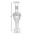 Alisbha Wood Floor Vase