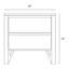 Terrabona 2 - Drawer Solid Wood Nightstand