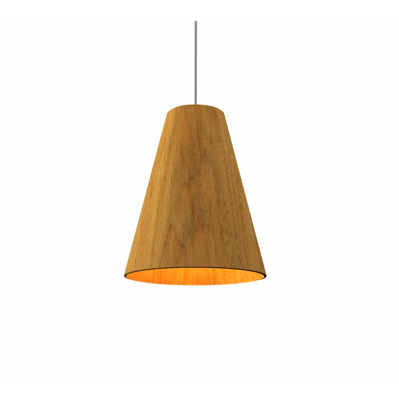Conical 1 - Light Pendant, Louro Freijó