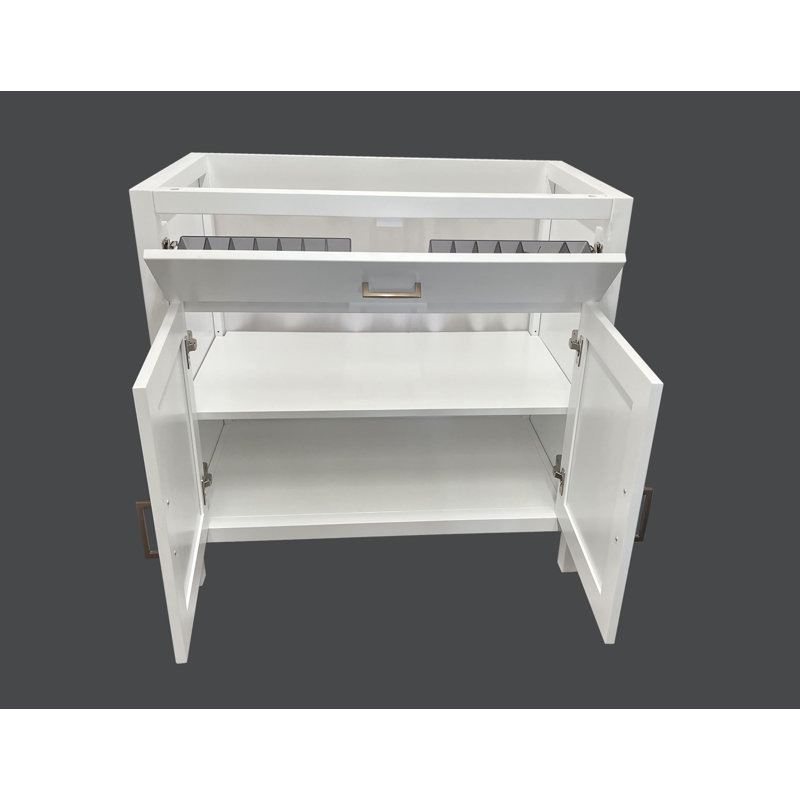 NEWPORT 30'' Single Bathroom Vanity Base Only, White