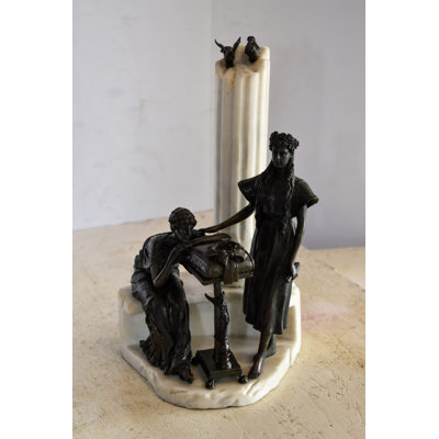Altamese People Bronze Garden Statue