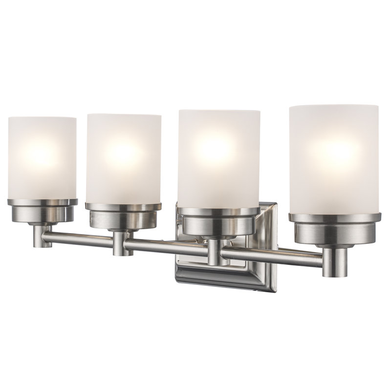 Éclairage pour meuble-lavabo en chrome 4 lumières Kincer