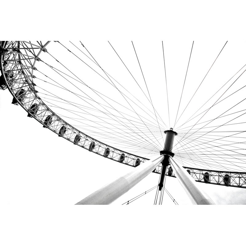 Spinning Wheel II by Golie Miamee - Print on Canvas, 20cm H x 30cm W, Wrapped Canvas