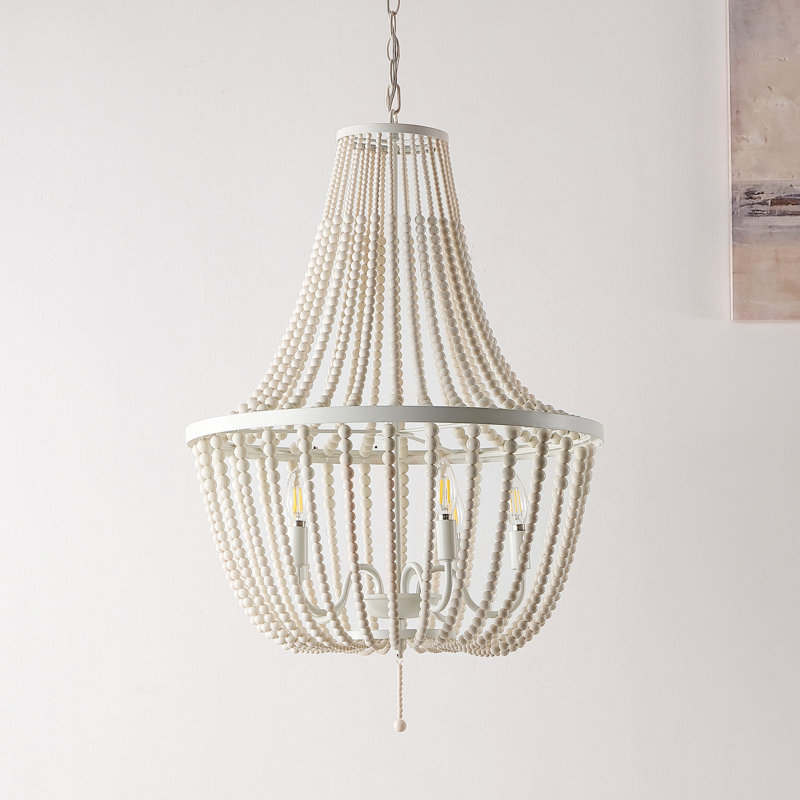 Tuckerton 5 - Light Unique/Statement Pendant, Cream