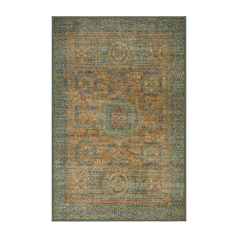 Abstract Indoor Rug, Rectangle 8' x 10'