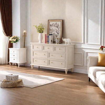 Commode d'appoint en bois massif Modern Modern