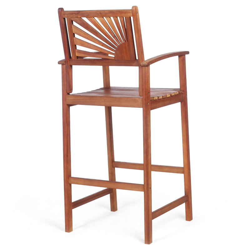 Luxora Solid Wood Counter Stool