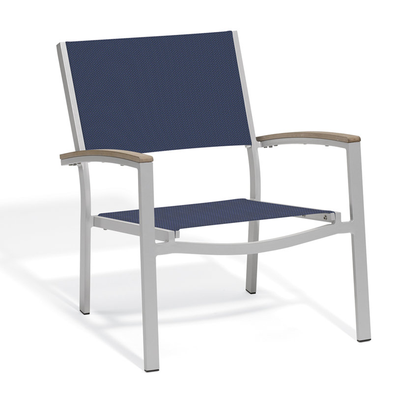 Travira Outdoor Lounge Chair, Vintage, Ink Pen