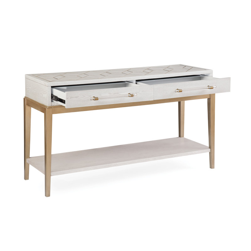 Updegraff 55'' Console Table, White