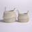 Seagrass Handmade Patterned Decorative and Functional Storage Basket with Handles