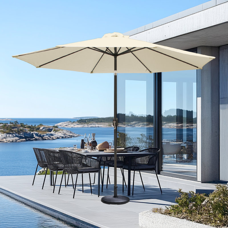 300cm Market Parasol, Cream
