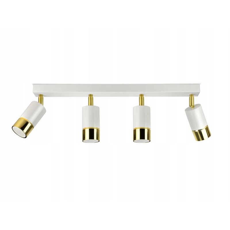 Amalina Spotlight, White/Gold