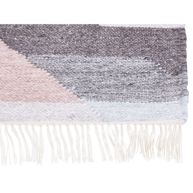 Langston Geometric Hand Woven Area Rug, Rectangle 140 x 200cm