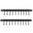 Casto Iron Straight Wall Mounted Pot Rack-559015508
