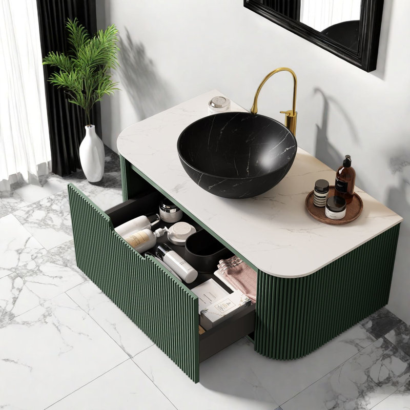 Meuble-lavabo moderne (doit inclure le meuble-lavabo et le lavabo)