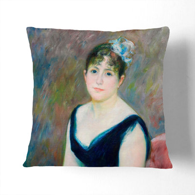 Madame Leon Clapisson Square Throw Cushion